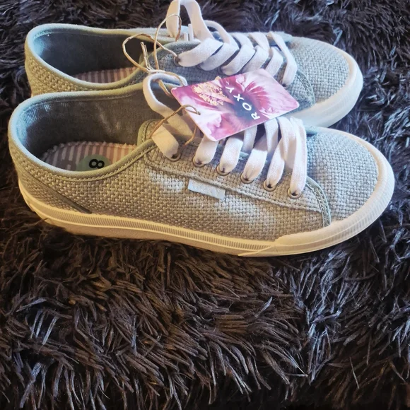 Roxy Marina Blue Sneakers Size 8.5 - Picture 4 of 11